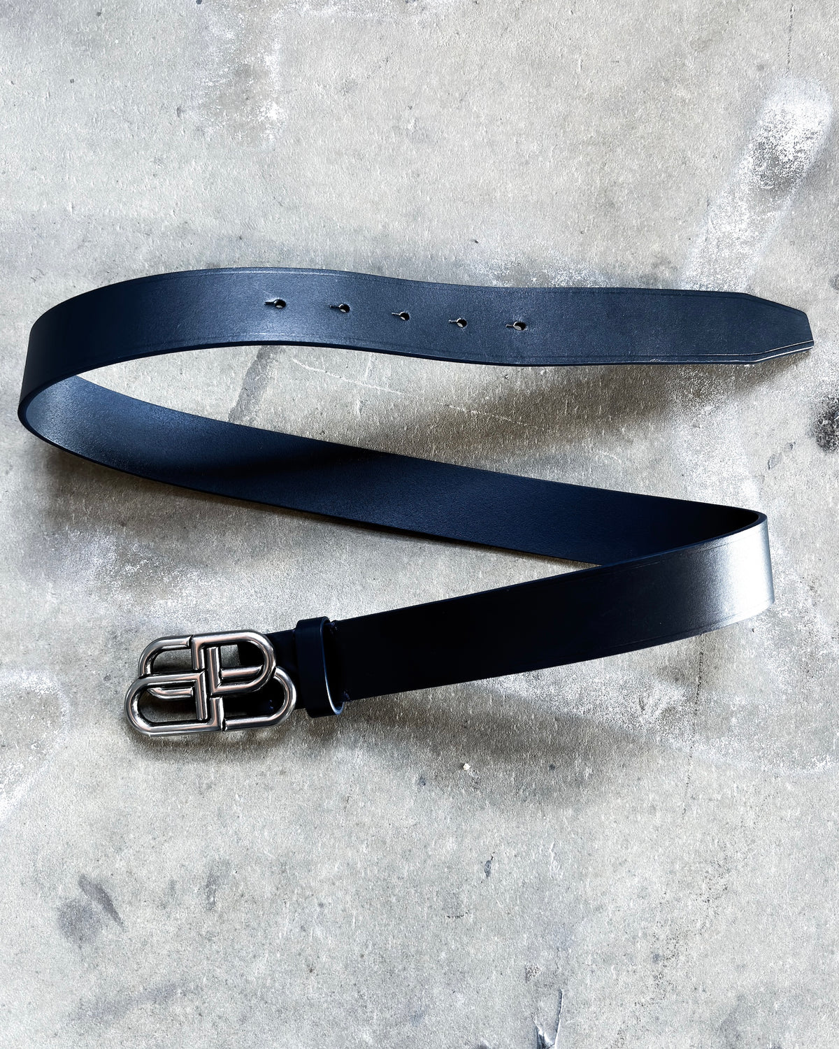 BLUE MONOGRAM BB BELT