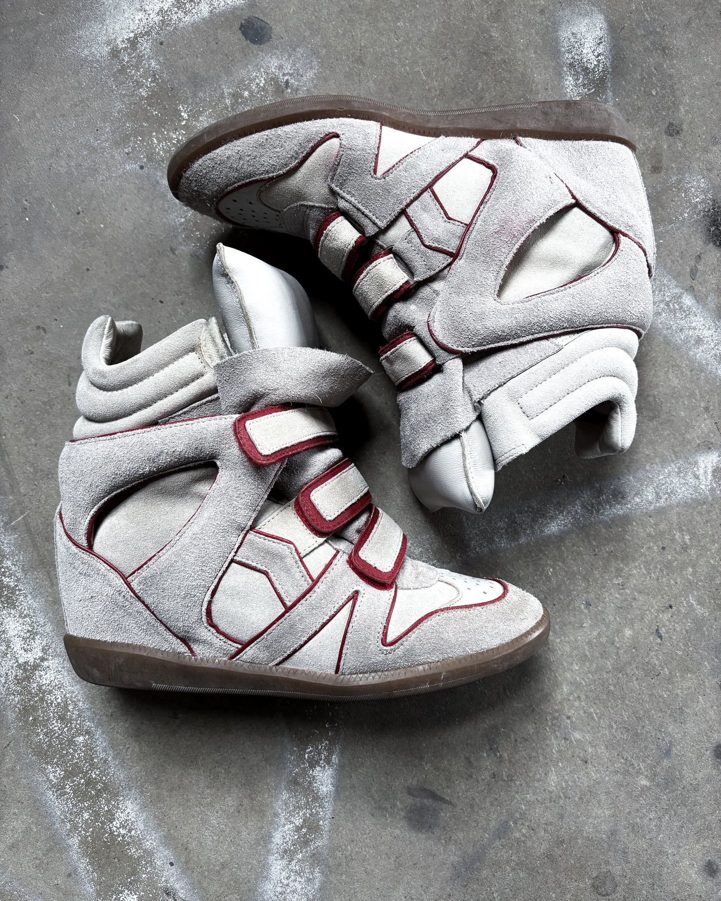 HIGH BEKETT RED & BEIGE