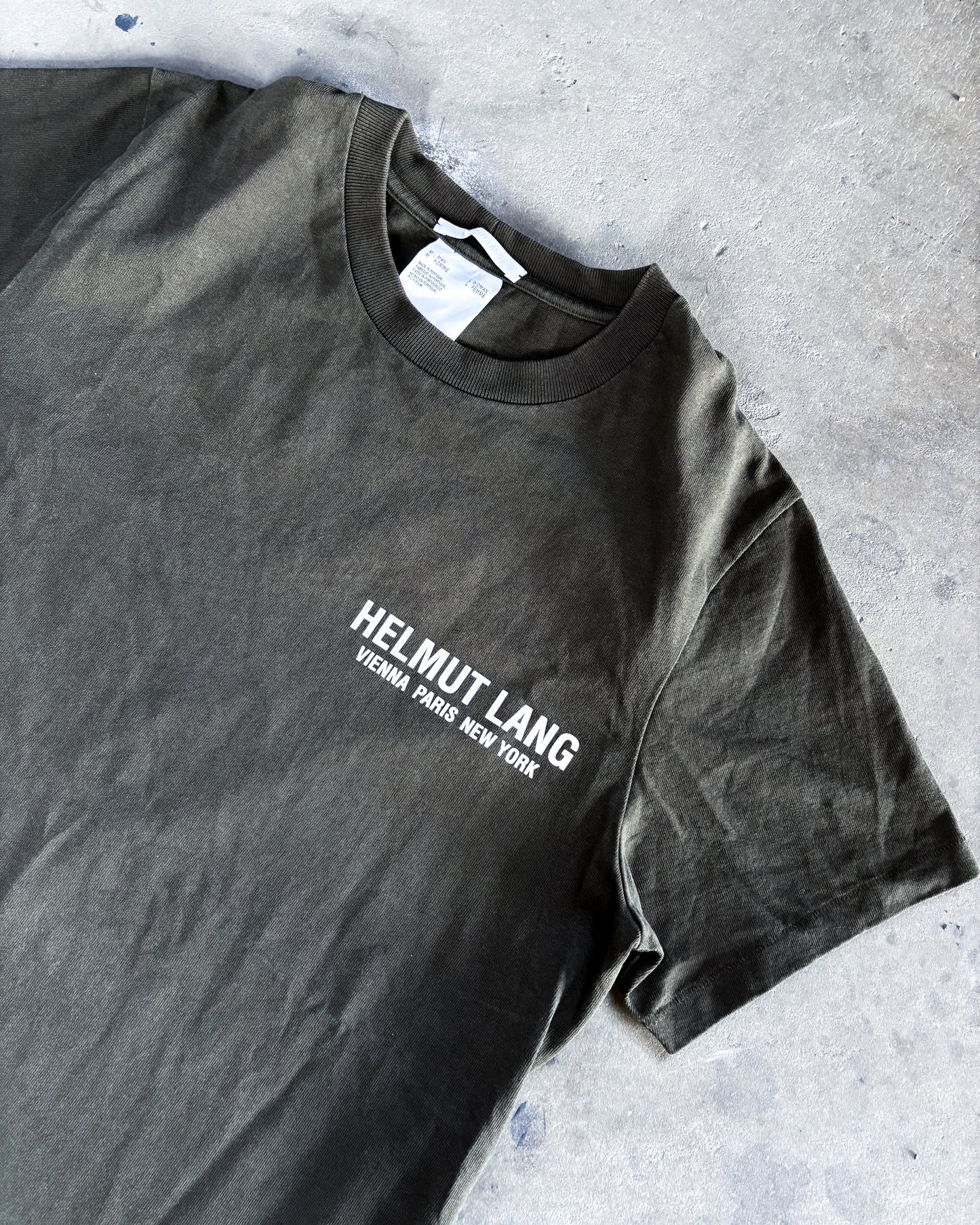 KHAKI BONDAGE LOGO T-SHIRT
