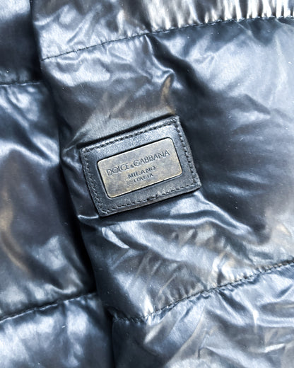 NYLON METAL BADGE PUFFER