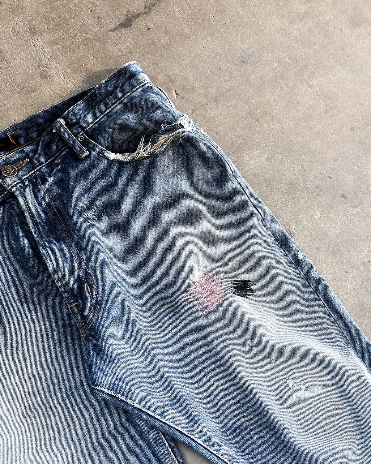 S/S05 “BUT BEAUTIFUL” GRAFFITI DENIM