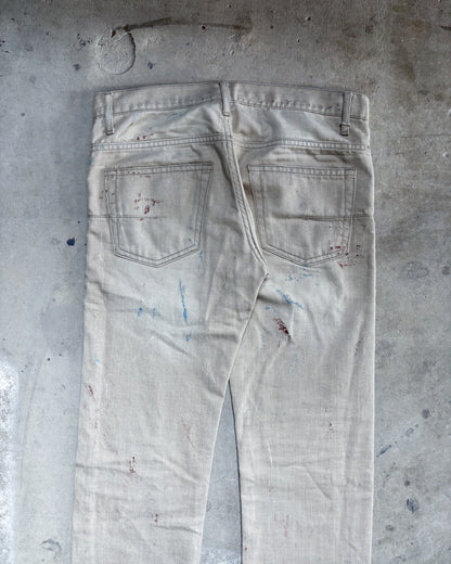 S/S10 BEIGE ‘WILDCAT’ DENIM