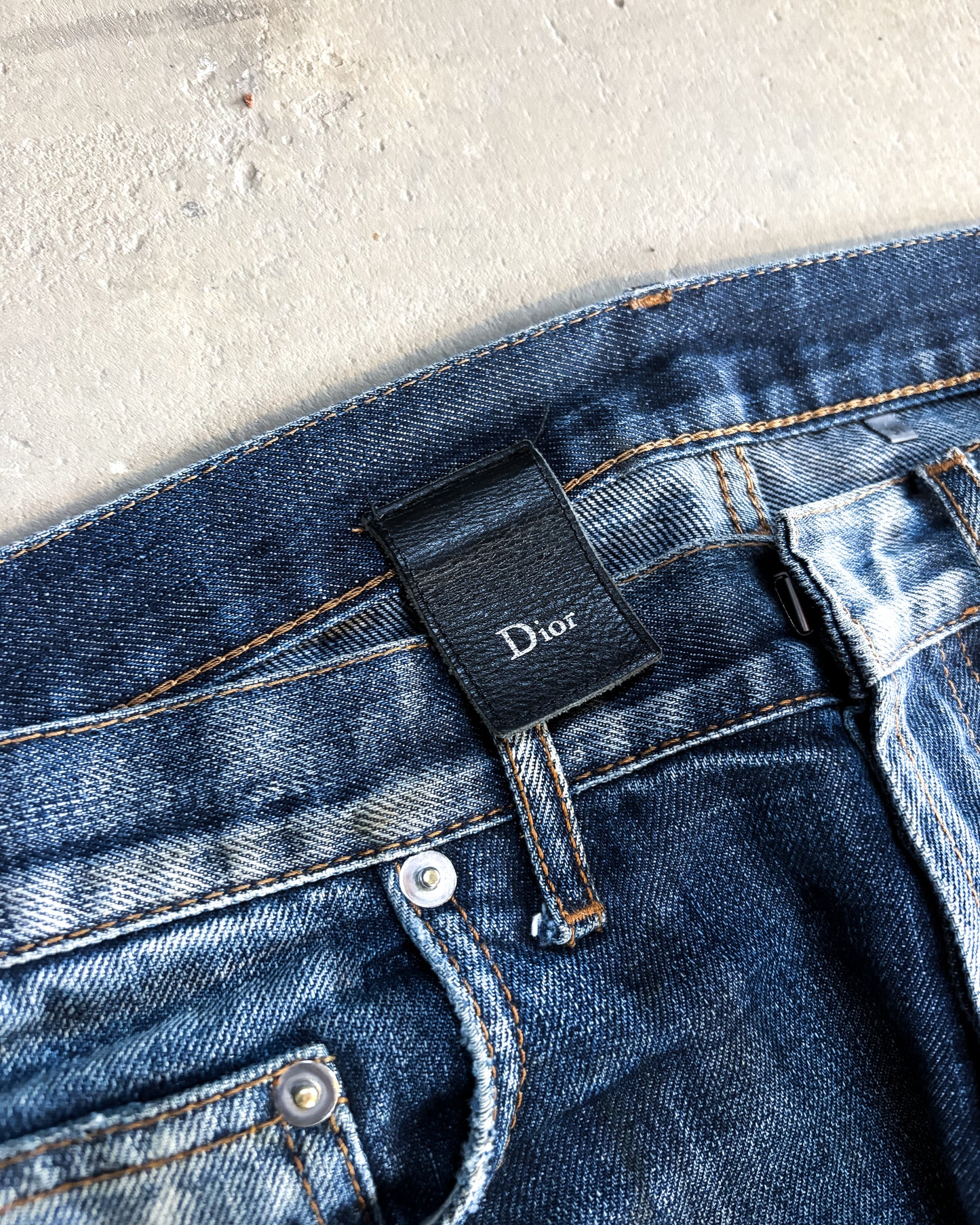 F/W11 RACK RAIL MUD WASH DENIM BY KVA