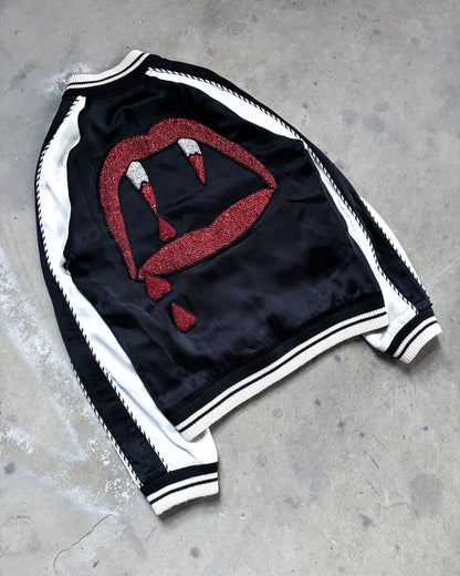S/S14 BLOODLUSTER SATIN BOMBER JACKET