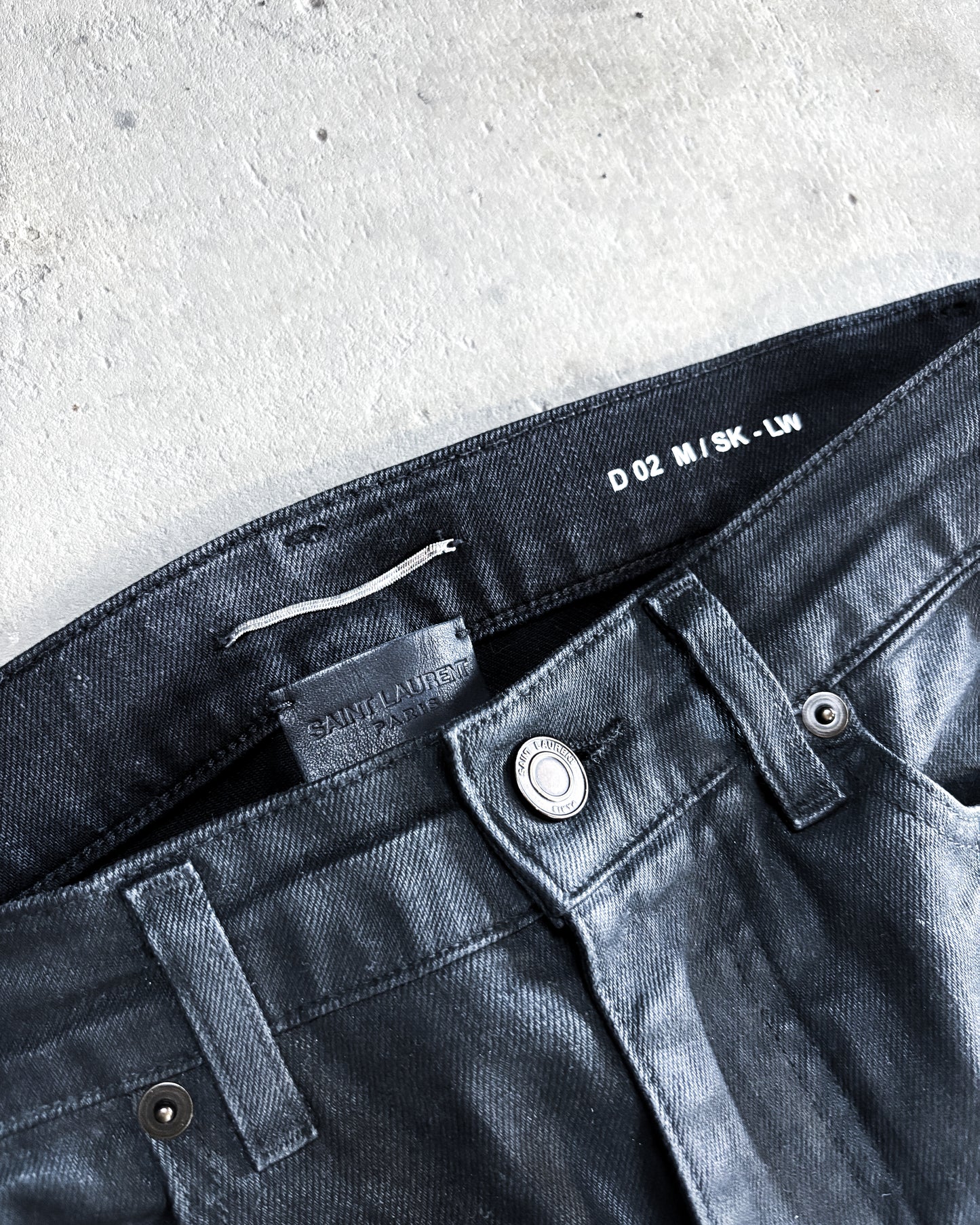 S/S22 WAXED DO2 DENIM