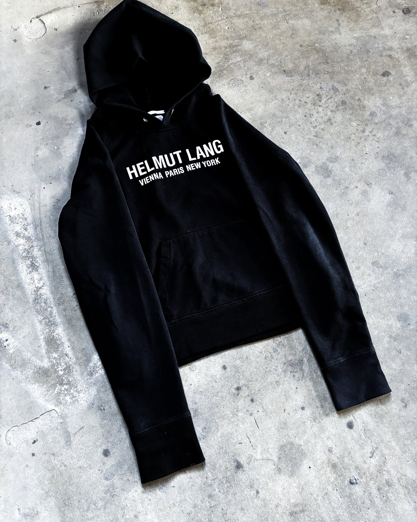 REFLECTIVE LOGO HOODIE