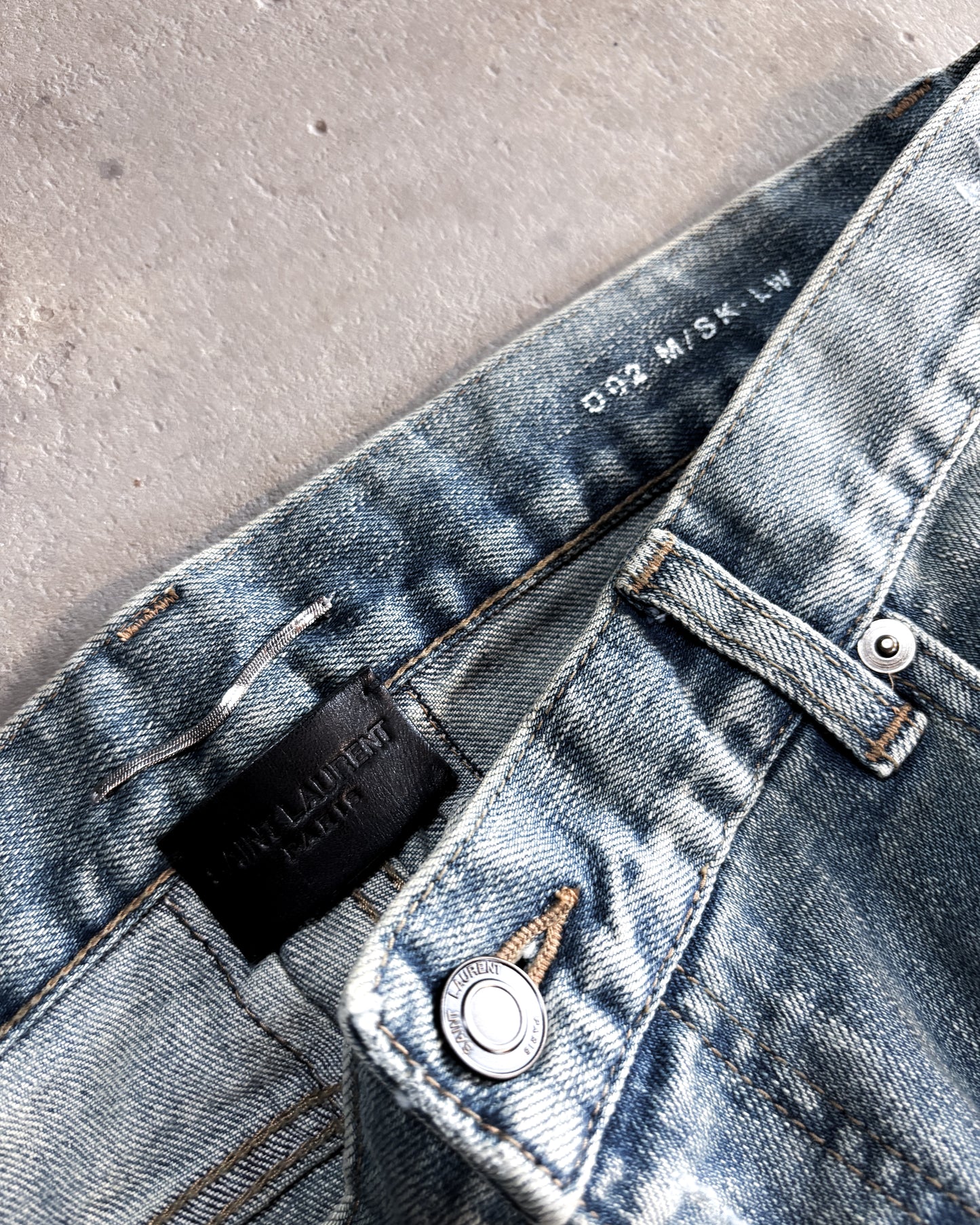 S/S17 BLUE CRASH DENIM