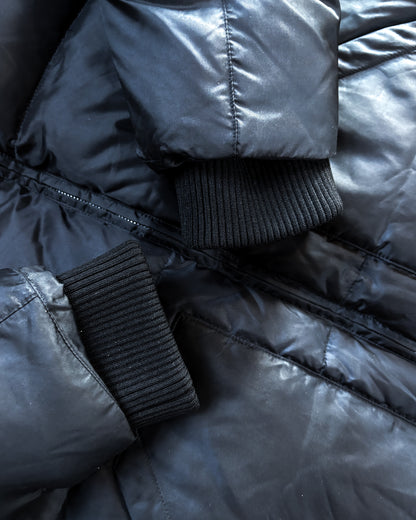 F/W14 STUDDED LEATHER PUFFER JACKET