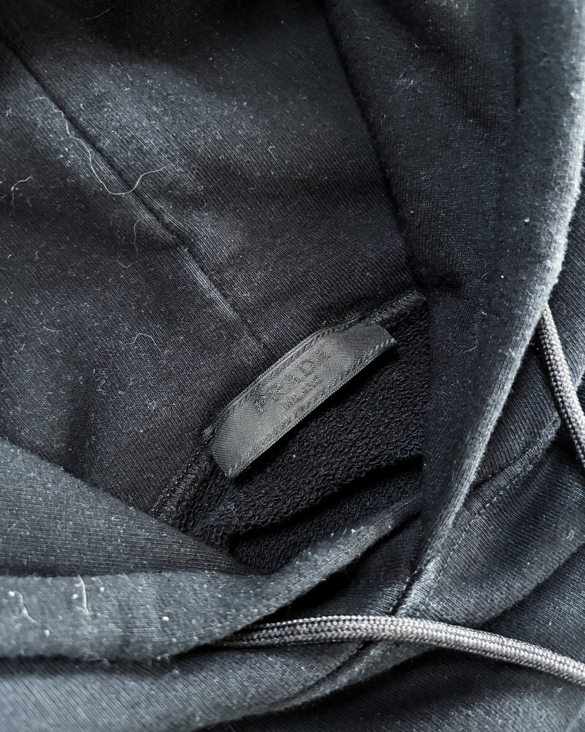 S/S18 PRADA BLACK HOODIE