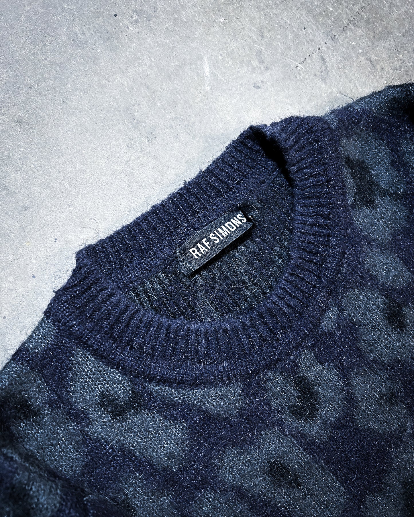 F/W13 MOHAIR LEOPARD JUMPER