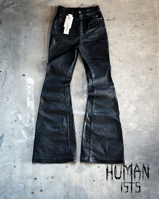 F/W25 “CONCORDIANS” BLACK WAX BOLAN BOOTCUT