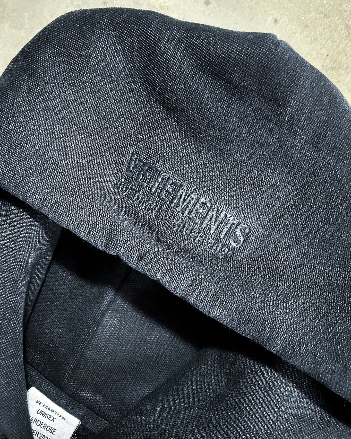 A/W21 DOUBLE LOGO HOODIE