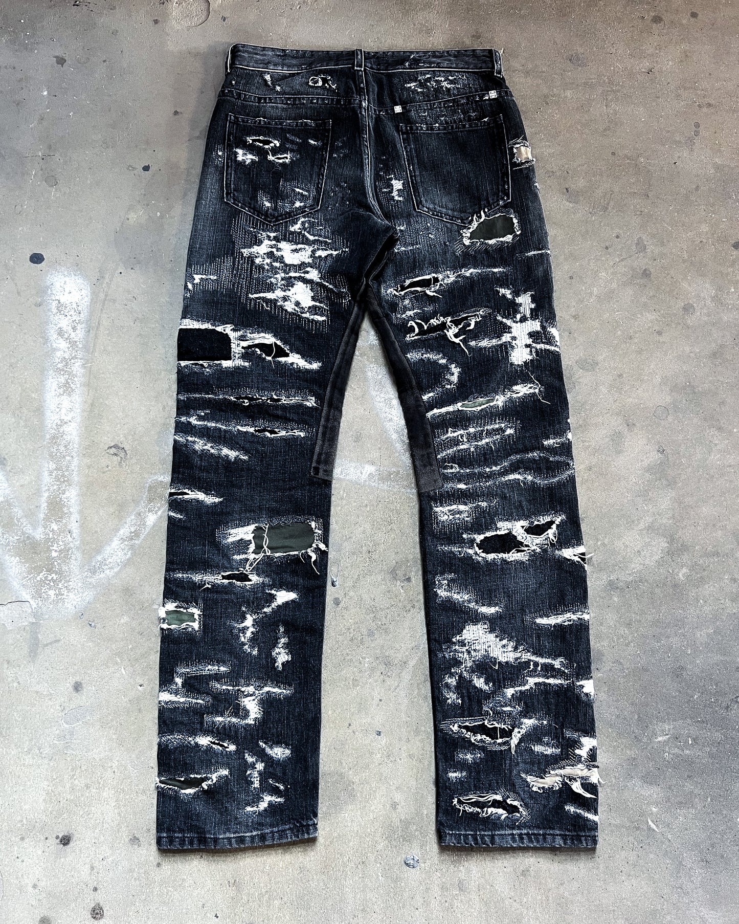 DESTROYED BORO MOLESKIN DENIM BY MMW
