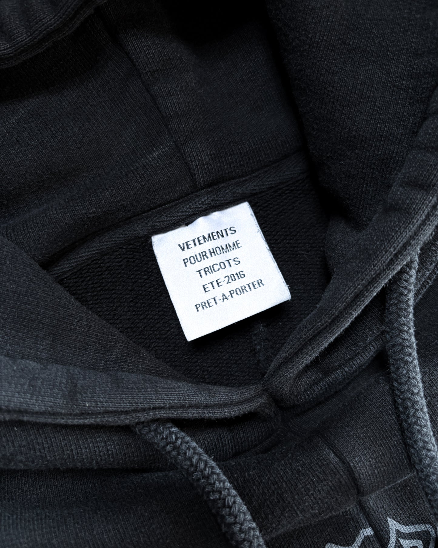 S/S16 RECONSTRUCTED METAL HOODIE