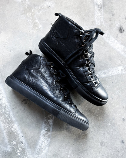 BLACK LEATHER ARENA HIGH