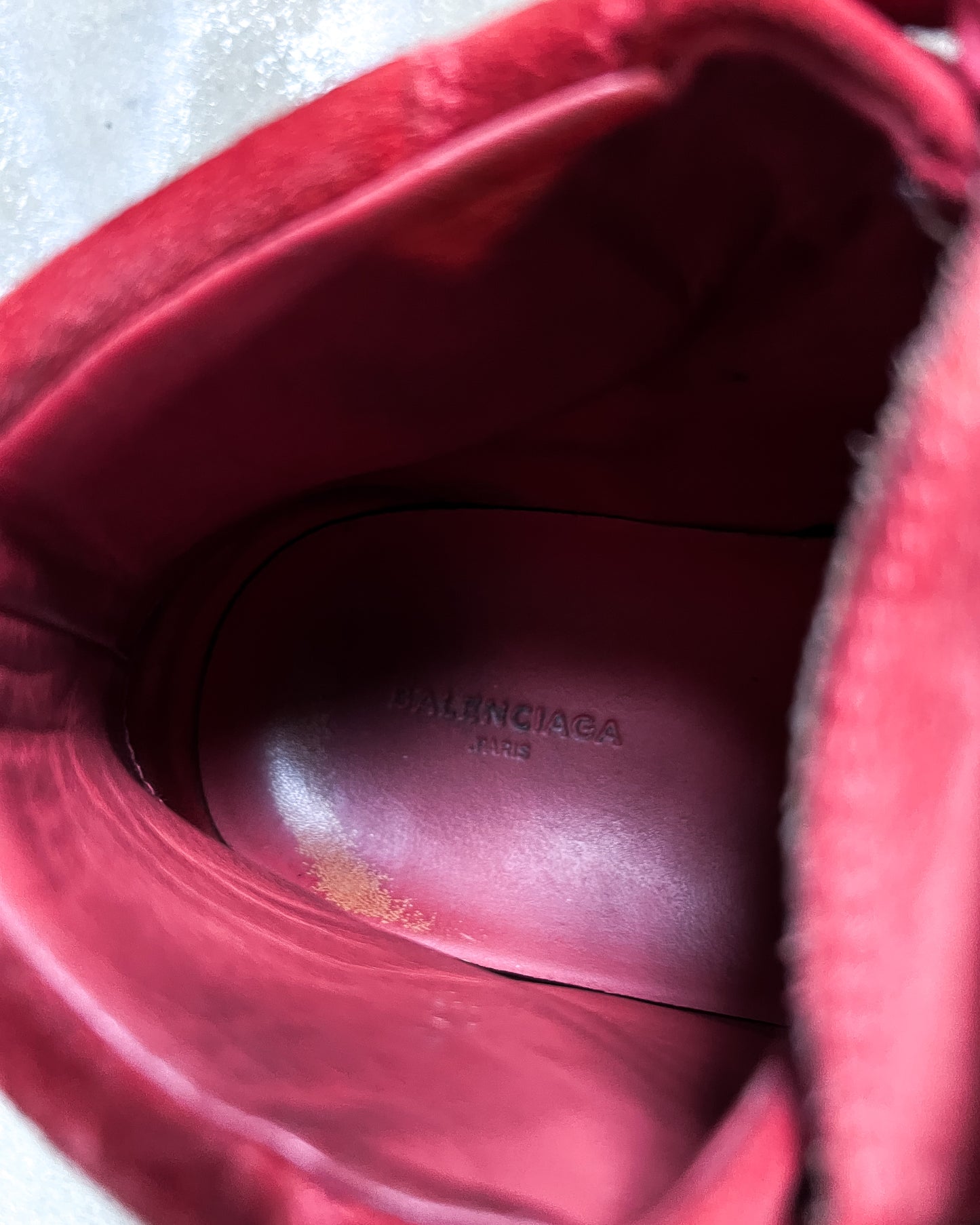F/W14 GRADIENT RED OMBRÉ ARENAS