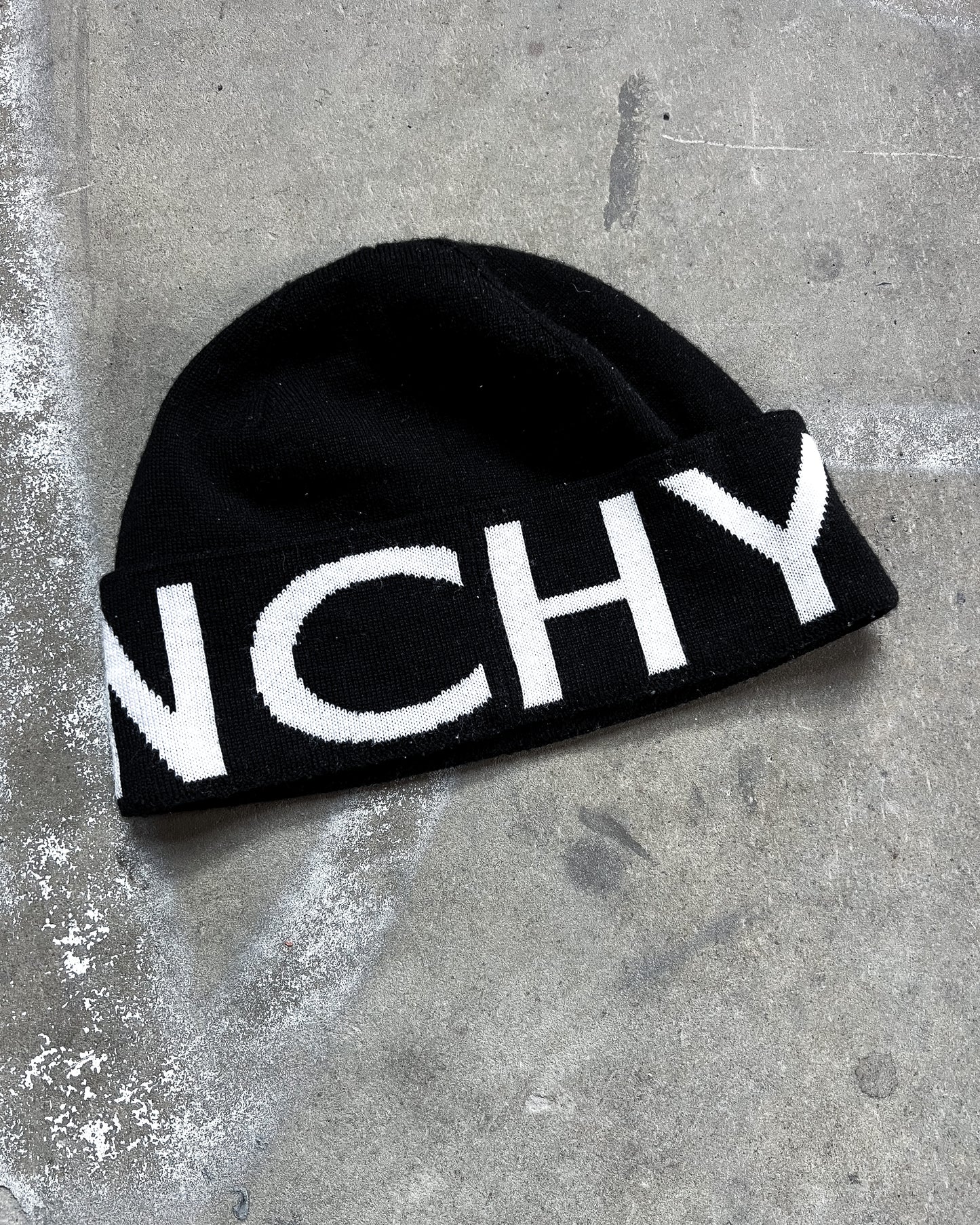 JACQUARD LOGO BEANIE