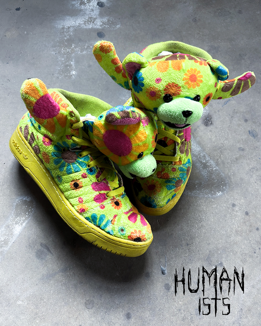 F/W12 JS BEAR ‘FLOWER POWER’ HIGH TOPS