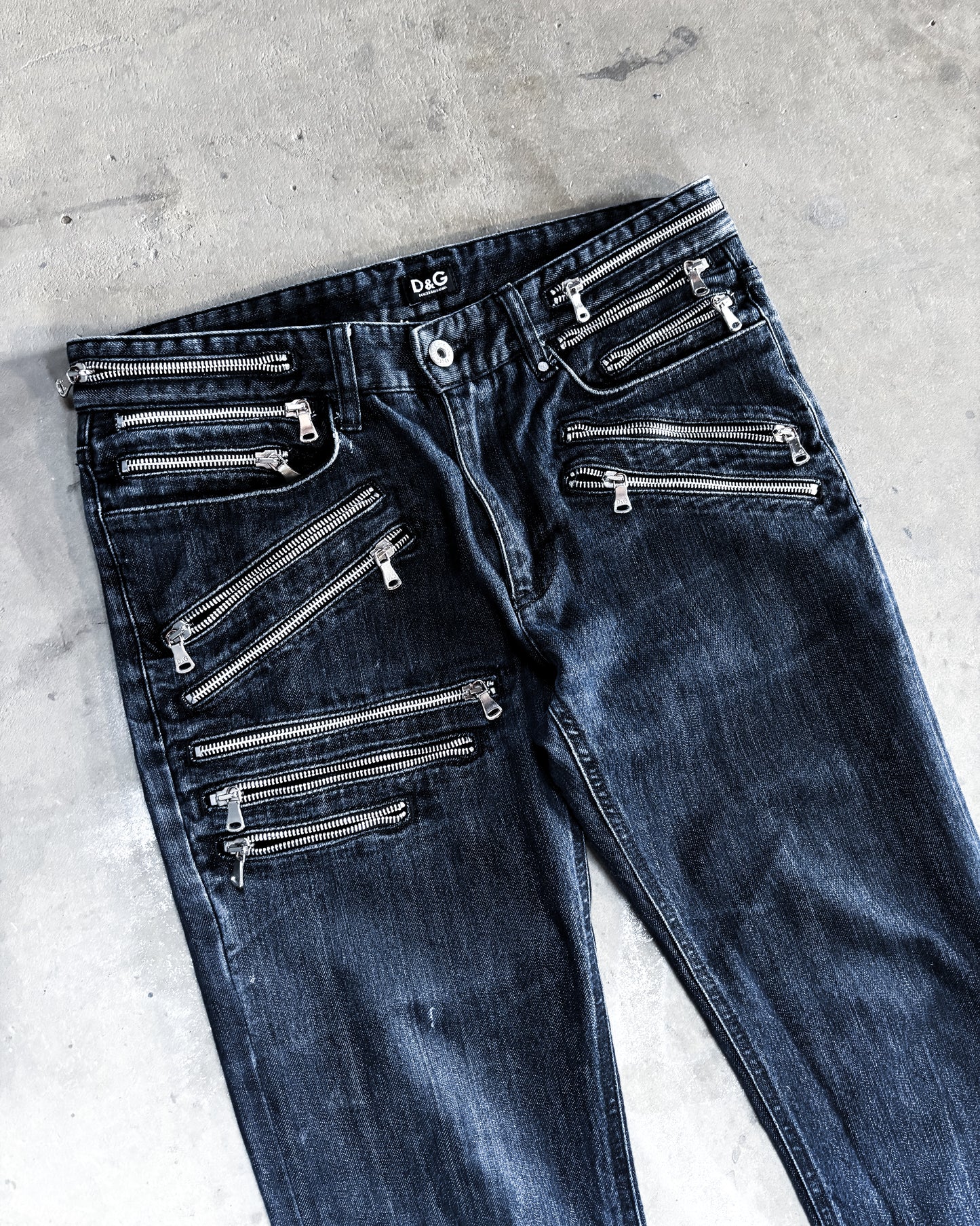 S/S08 MULTI ZIP DENIM