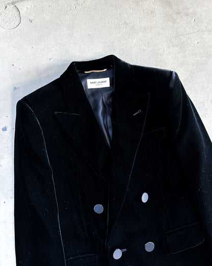 F/W20 DOUBLE BREASTED VELVET JACKET
