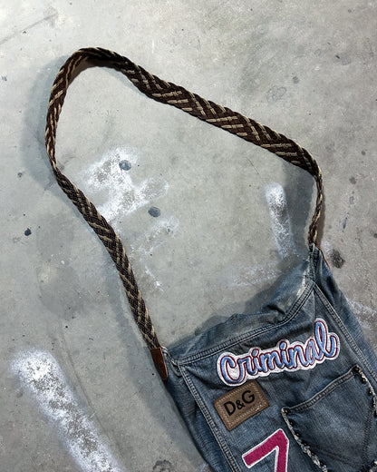 S/S02 ‘CRIMINAL’ DENIM MESSENGER BAG