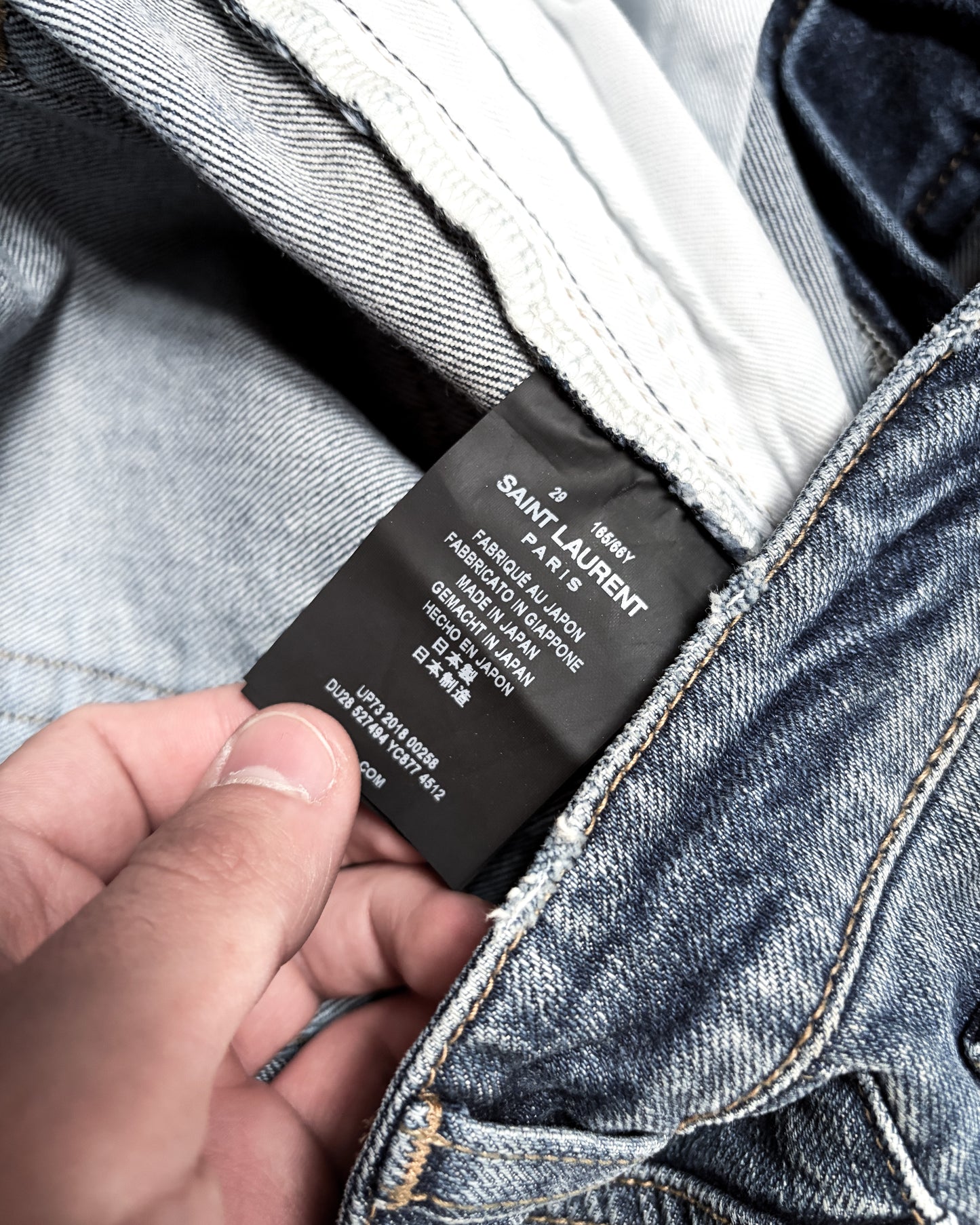 A/W18 BLUE REPAIR DO5 DENIM