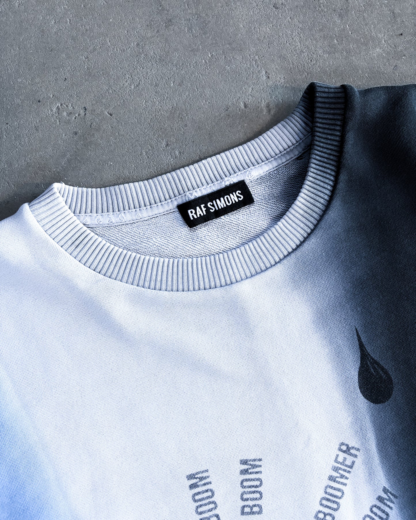 S/S14 NEW SILHOUETTE DIP DYE SWEATER