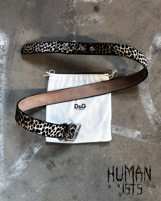LEOPARD PRINT BELT