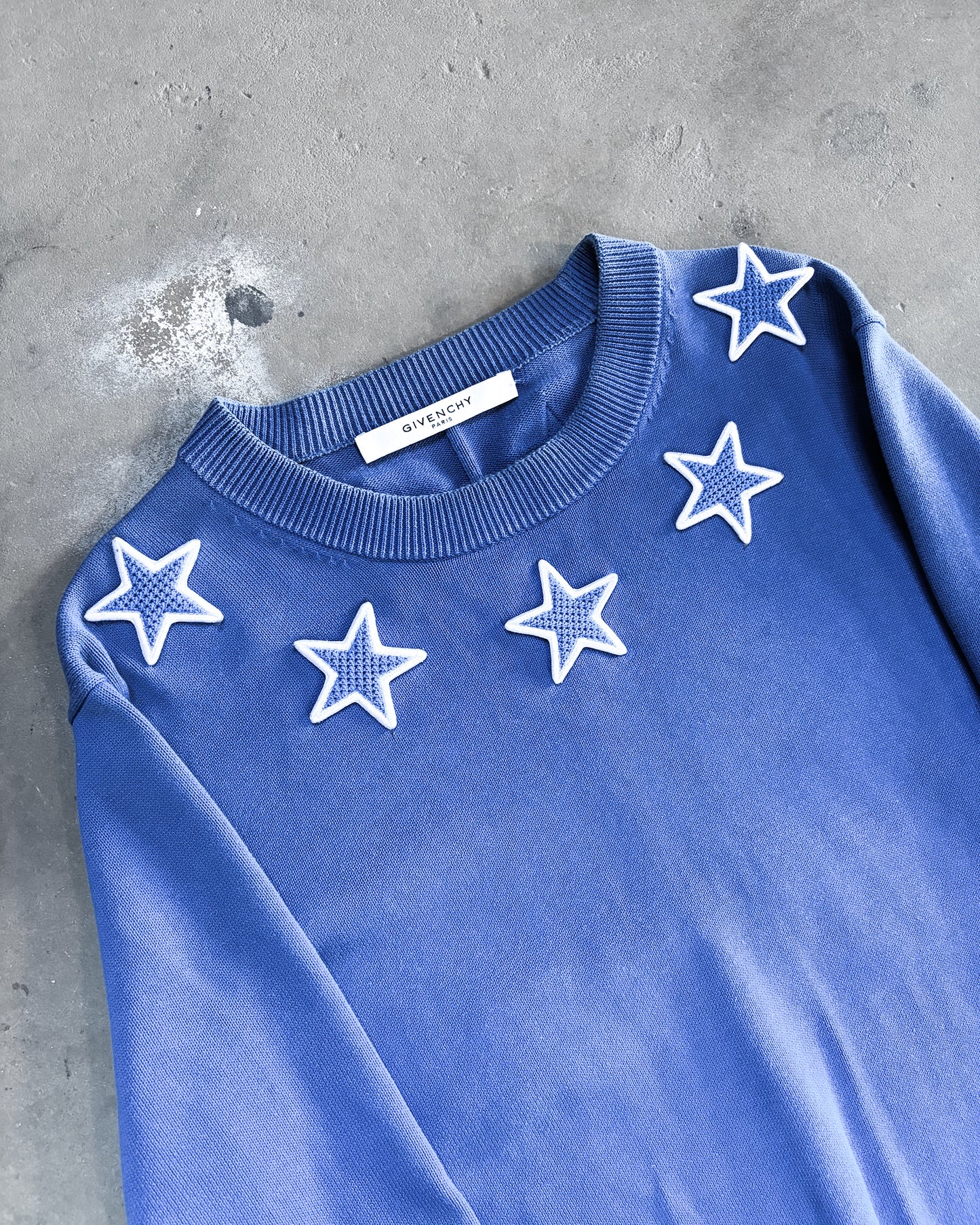 S/S16 BLUE STAR SWEATER
