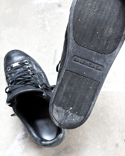 BLACK CALFSKIN ARENA LOW