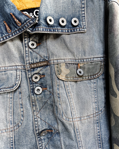 A/W03 HYBRID CAMO DENIM JACKEY
