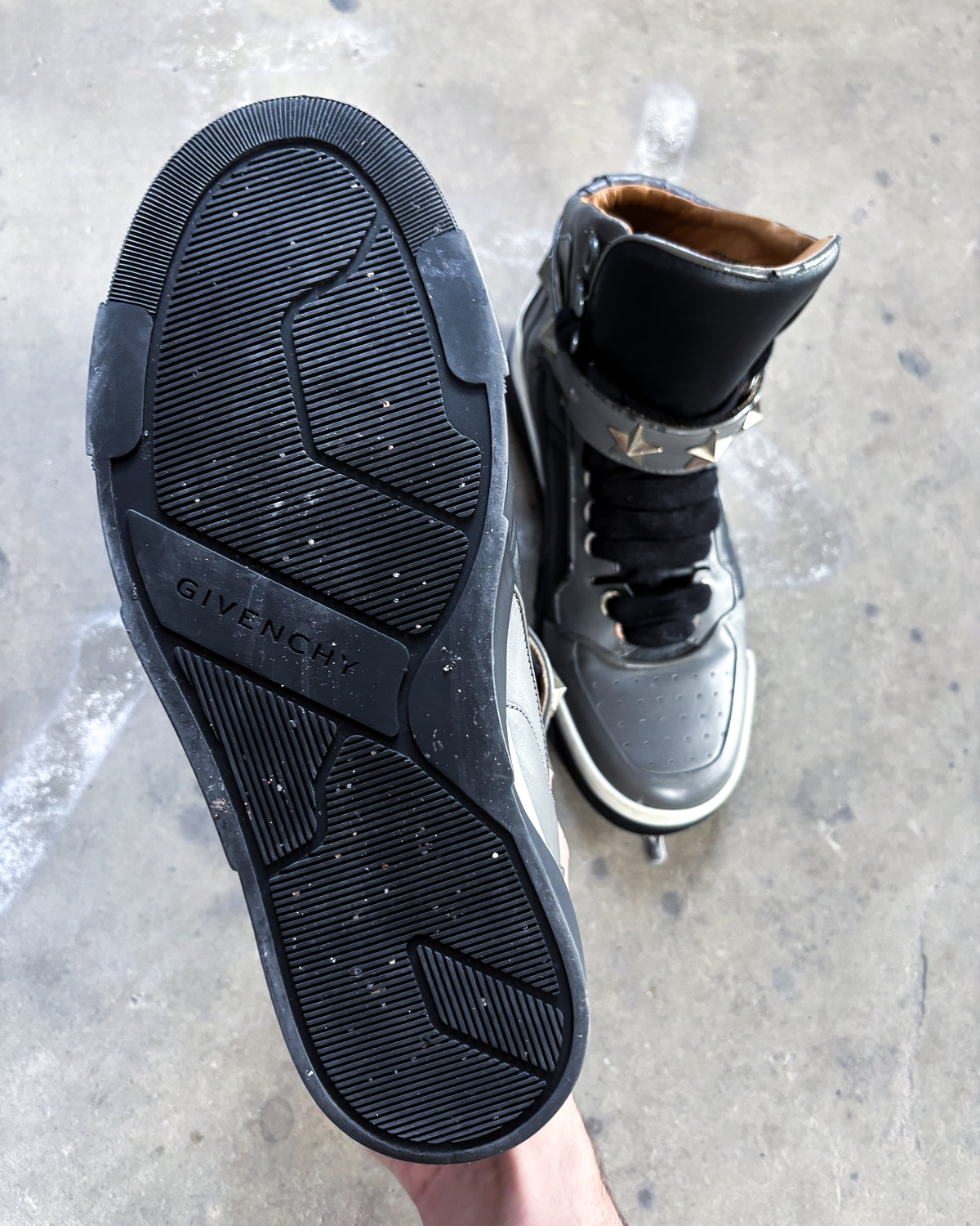F/W14 GREY TYSON HIGH TOPS