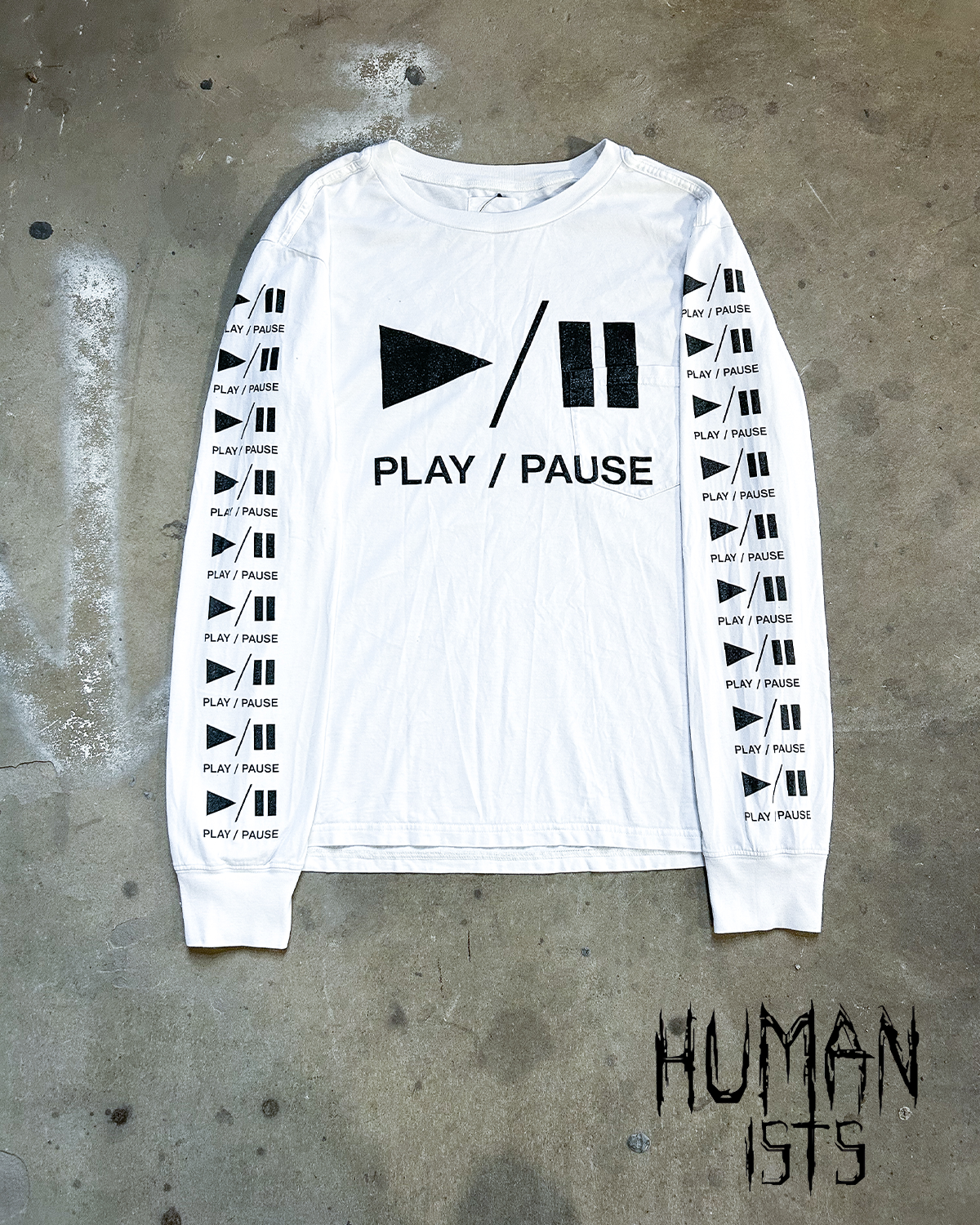 S/S18 PLAY/PAUSE LONGSLEEVE
