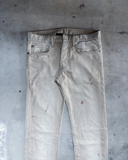 S/S10 BEIGE ‘WILDCAT’ DENIM
