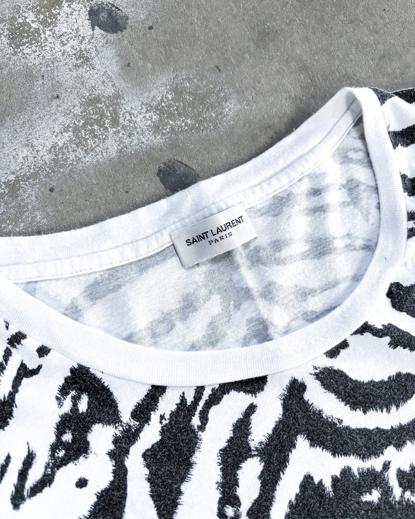 SS14 ZEBRA STRIPED T-SHIRT