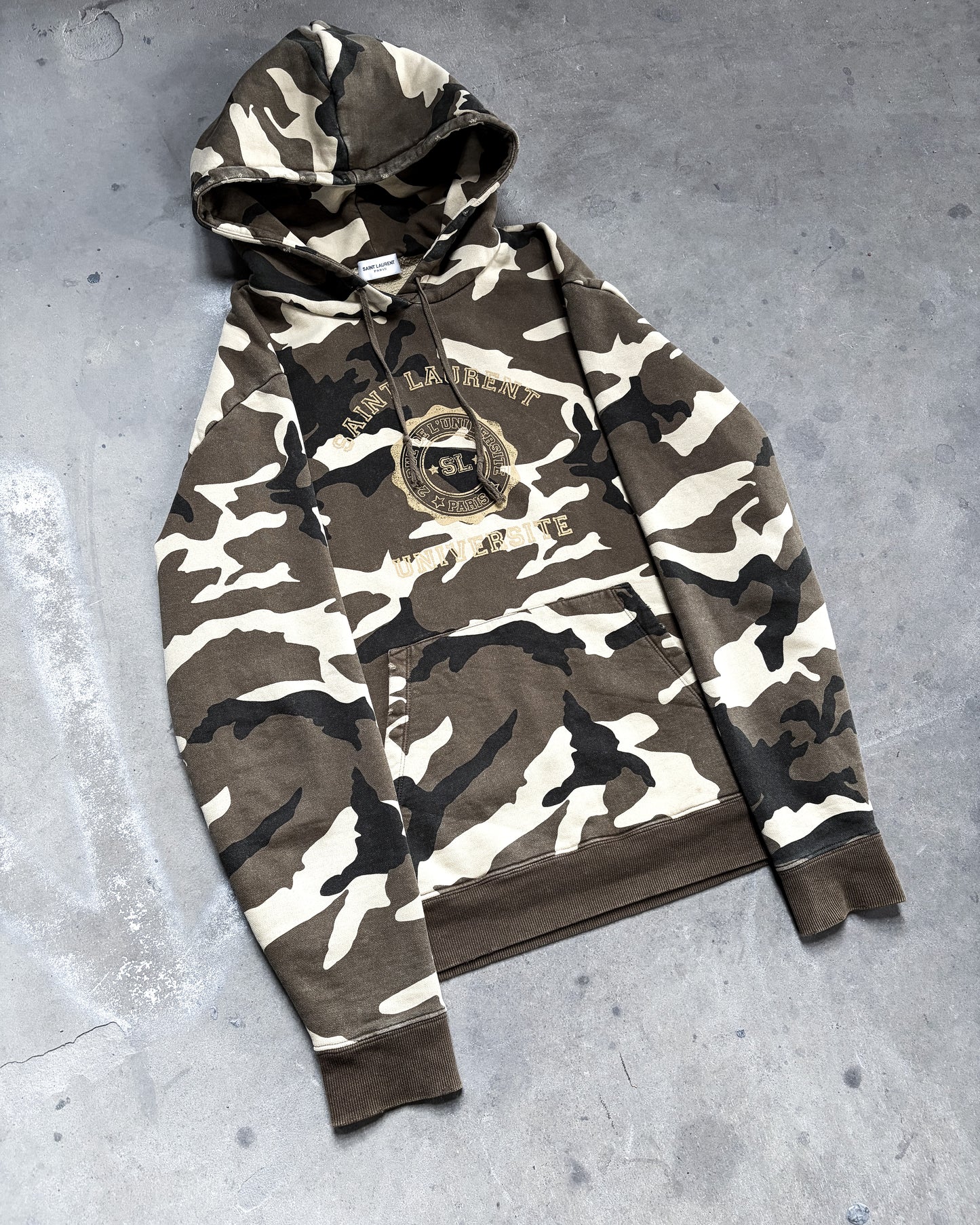 F/W20 CAMO UNIVERSITE HOODIE