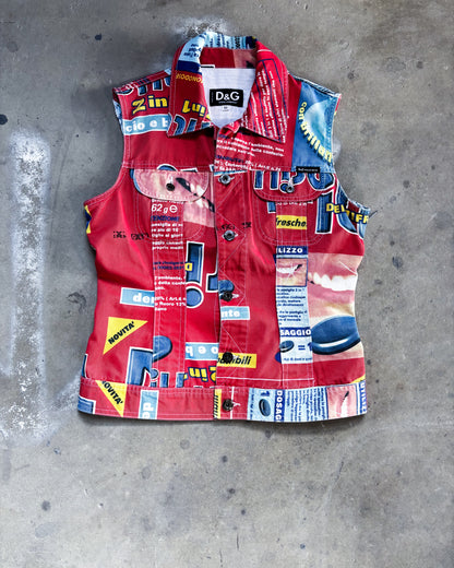 S/S02 ‘DRILL 2 IN 1’ DENIM VEST