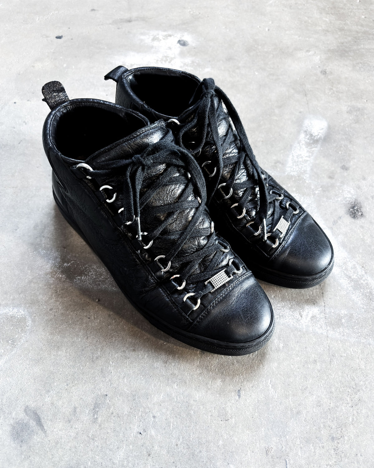 BLACK LEATHER ARENA HIGH