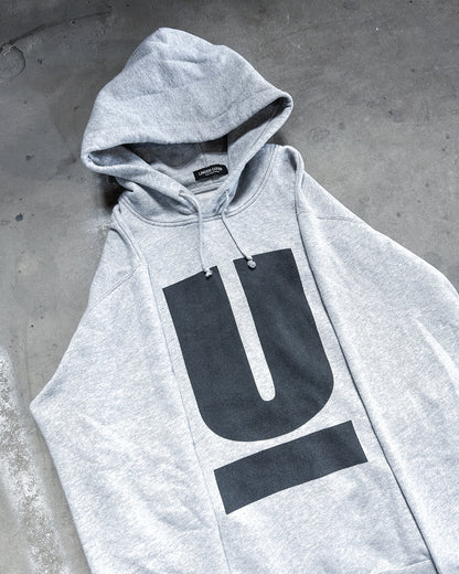 GREY ‘U’ HOODIE