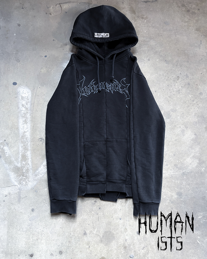 S/S16 RECONSTRUCTED METAL HOODIE