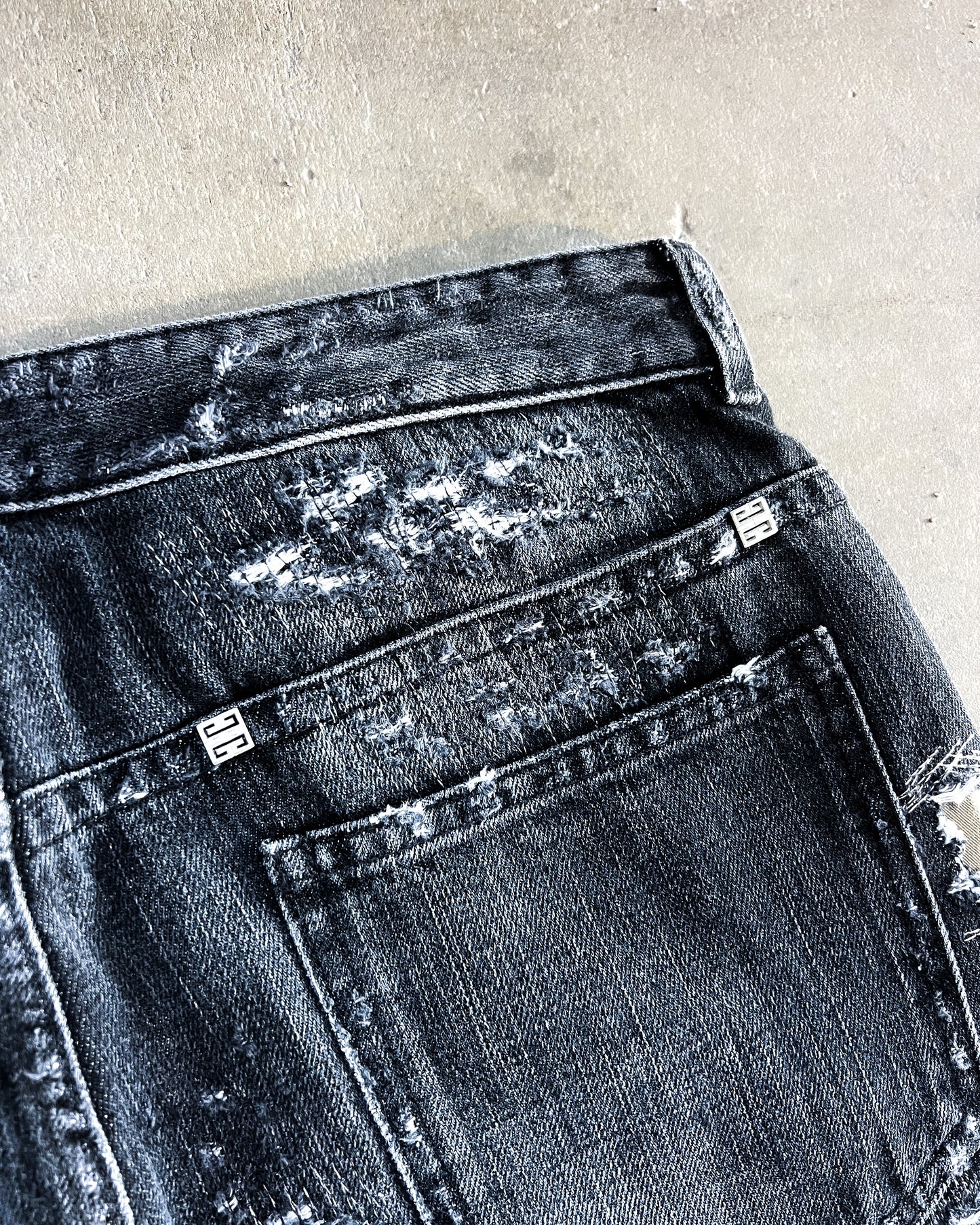 DESTROYED BORO MOLESKIN DENIM BY MMW