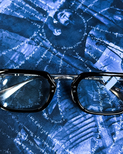 ‘SNAT’ SILVER DAGGER CLEAR GLASSES