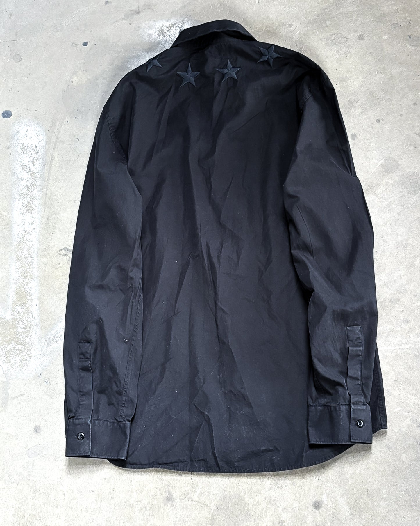 SS17 BLACKED OUT STAR SHIRT