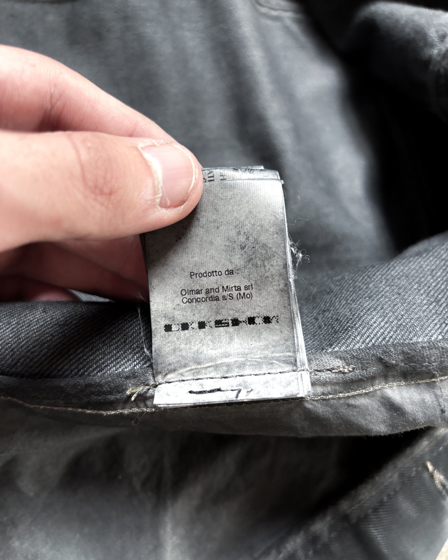 A/W08 WAXED WORKER JACKET