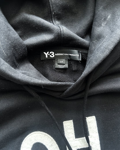 YOHJI LOGO HOODIE