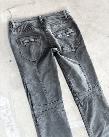 GREY MOLESKIN BIKERS BY DECARNIN