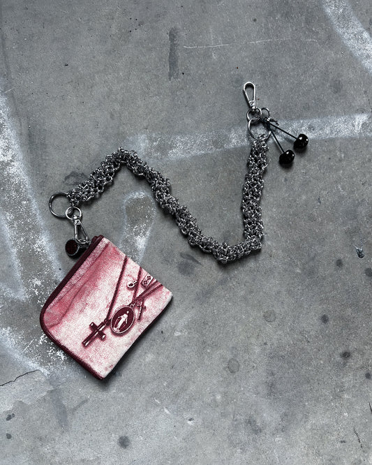 TWISTED CHERRY WALLET CHAIN