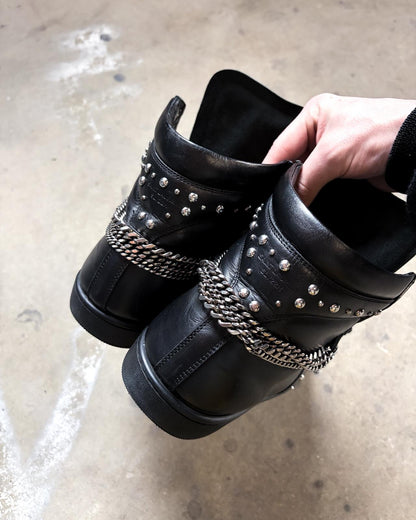 F/W15 22H CHAIN STUDDED “WOLLY” HIGH TOP