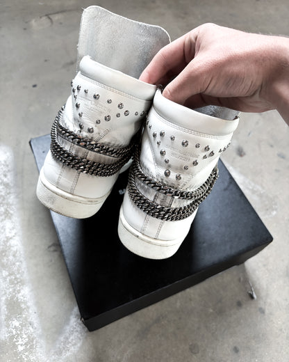 F/W15 22H CHAIN STUDDED “WOLLY” HIGH TOP