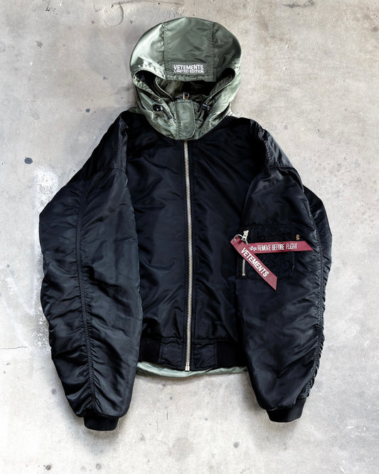 S/S17 ALPHA INDUSTRIES BOMBER JACKET